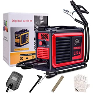 Welding Machine, Upgraded MMA-250A 110V Welder Machine,Portable Stick Welder IGBT Digital Display LCD,Home DIY Arc Welder,Hot
